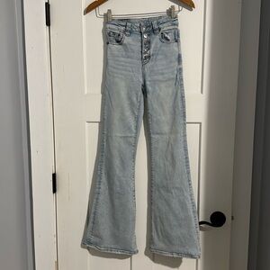 American Eagle Super High Rise Flare Jeans